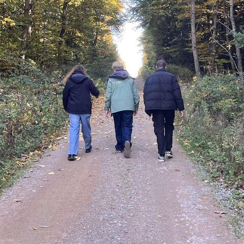 Studenti na cestě do Walhally - sobotní výlet.