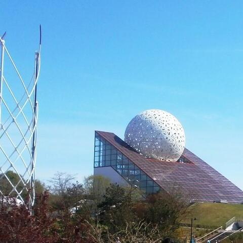 A už tam uffo není. - Vyhlídka z uffa samozřejmě na celý areál.