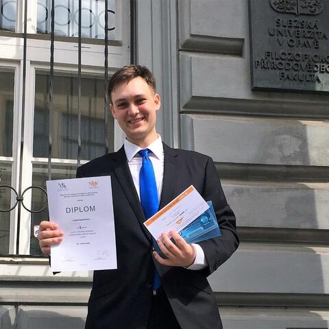 Luboš Zápotočný - vítěz 41. ročníku celostátního kola Středoškolské odborné činnosti v oboru Informatika