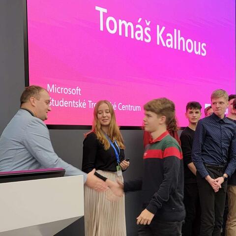 Tomáš Kalhous vybrán do Microsoft STC 2023