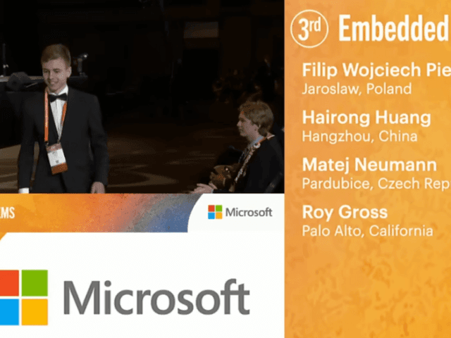 Matěj Neumann získal v americkém Dallasu 2 zvláštní ceny a celkové 3. místo