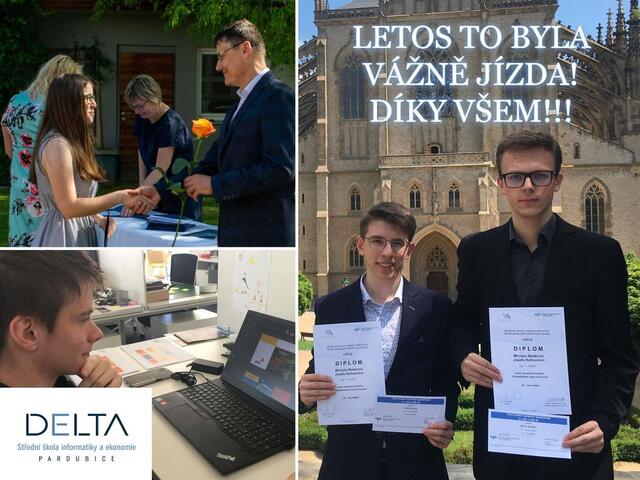 Školní rok 2021/22 byla fakt jízda. Díky všem.