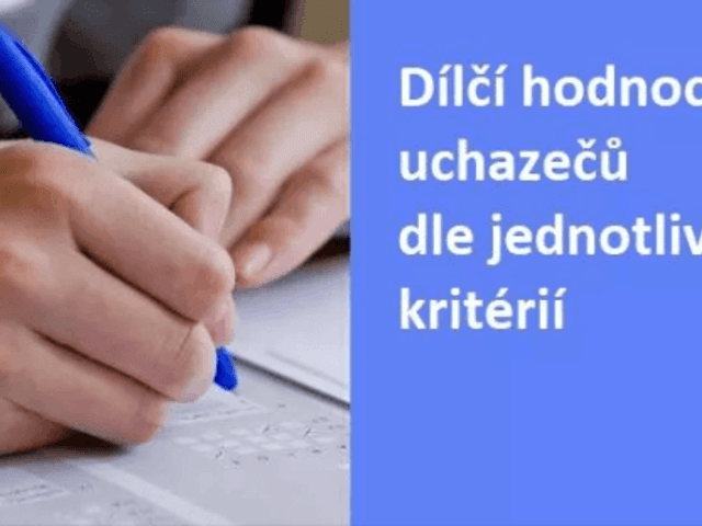 Uchazeči o studium pro školní rok 2023/24 - dílčí hodnocení