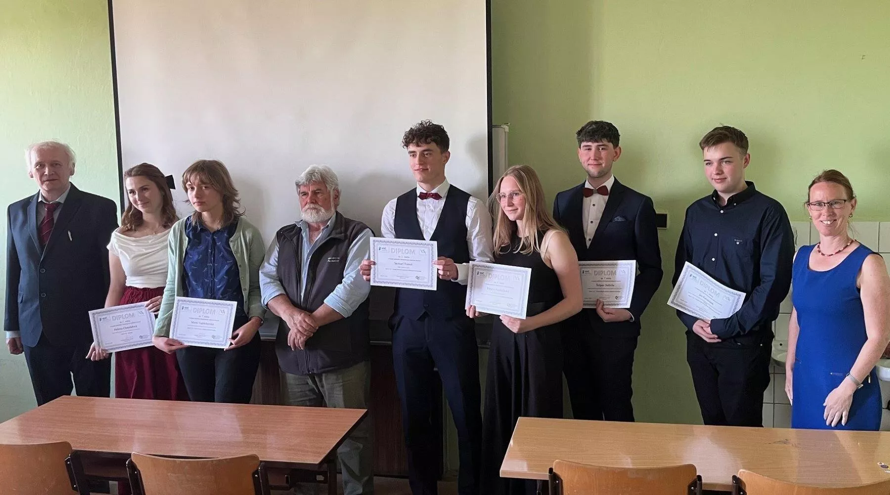 Štěpán Dudycha zvítězil v kategorii 12 Tvorba učebních pomůcek, didaktické technologie.