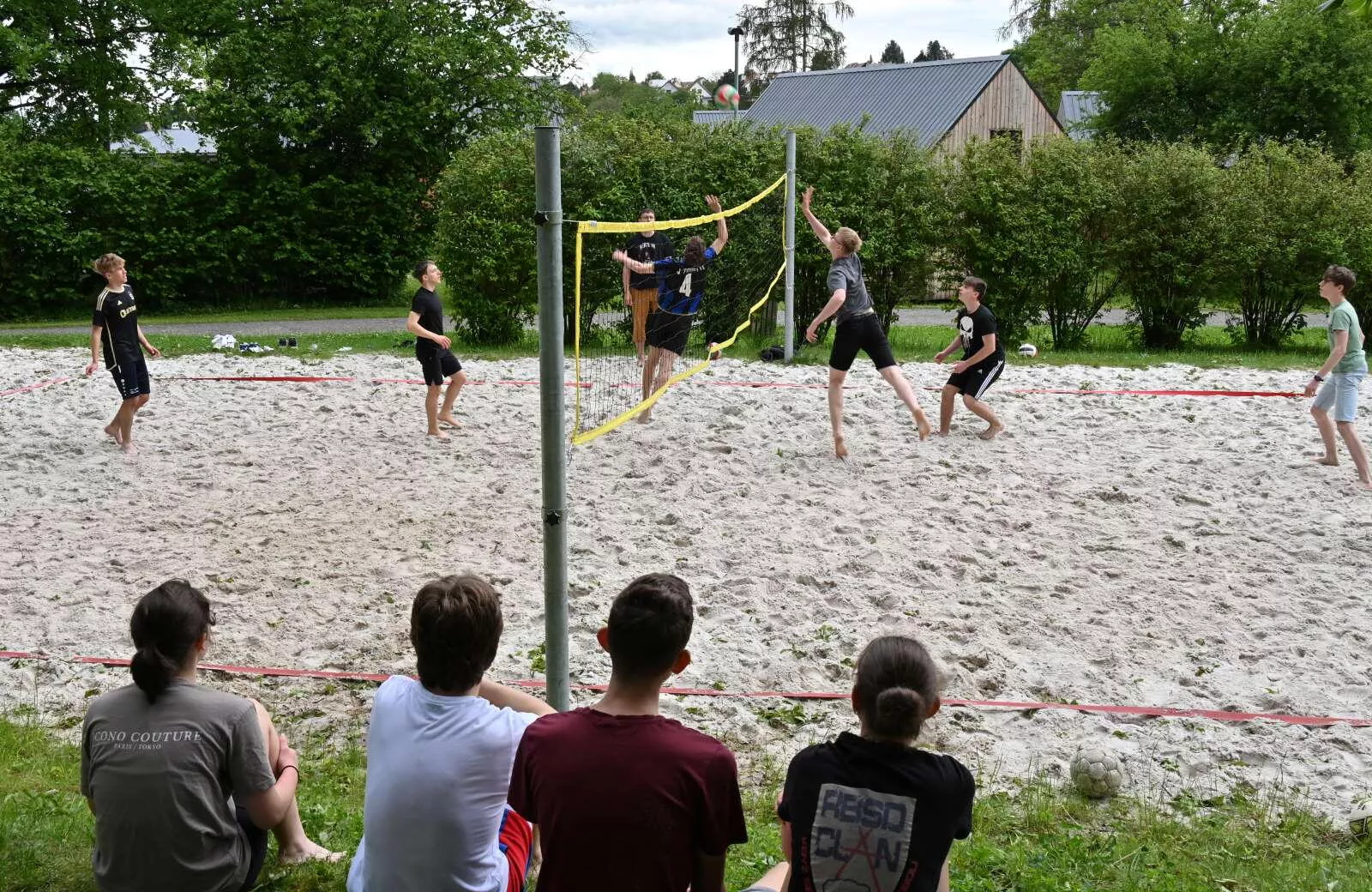 V kempu Primátor došlo i na volejbálkový turnaj.