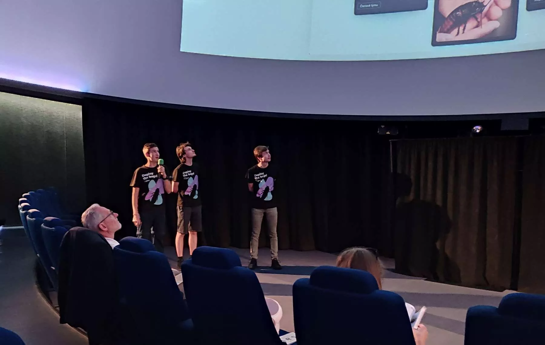 Prezentace na národním finále CanSatu