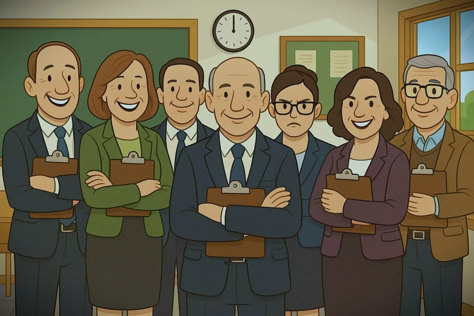 Sedm inspektorů na DELTě - ilustrační