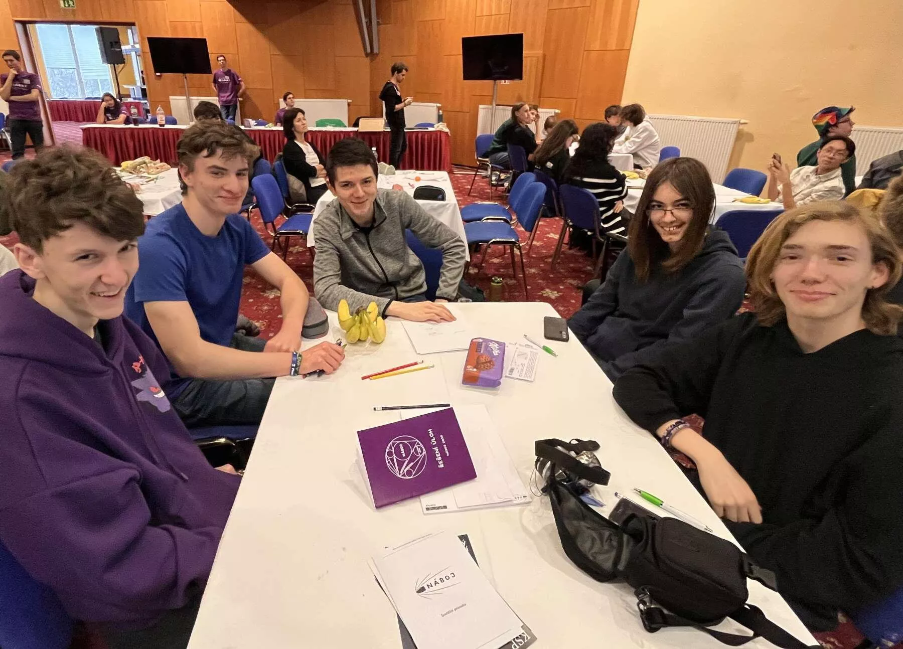 Tým studentů DELTA na Matematickém Náboji