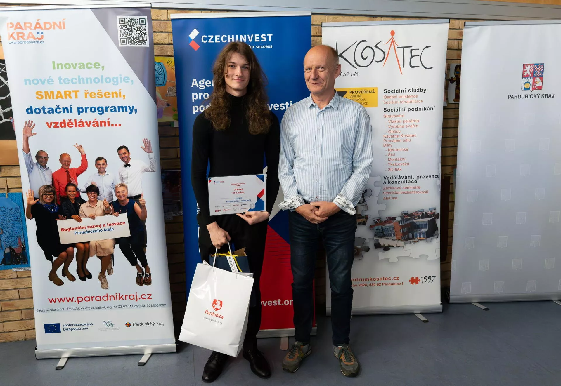 Nicolo Simoni se svým prjektem Visidio získal 2. místo